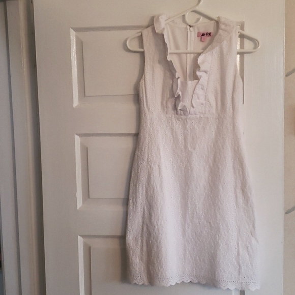 Host Pickπ₯ Lilly Pulitzer Summer White Eyelet Dress - Picture 2 of 9